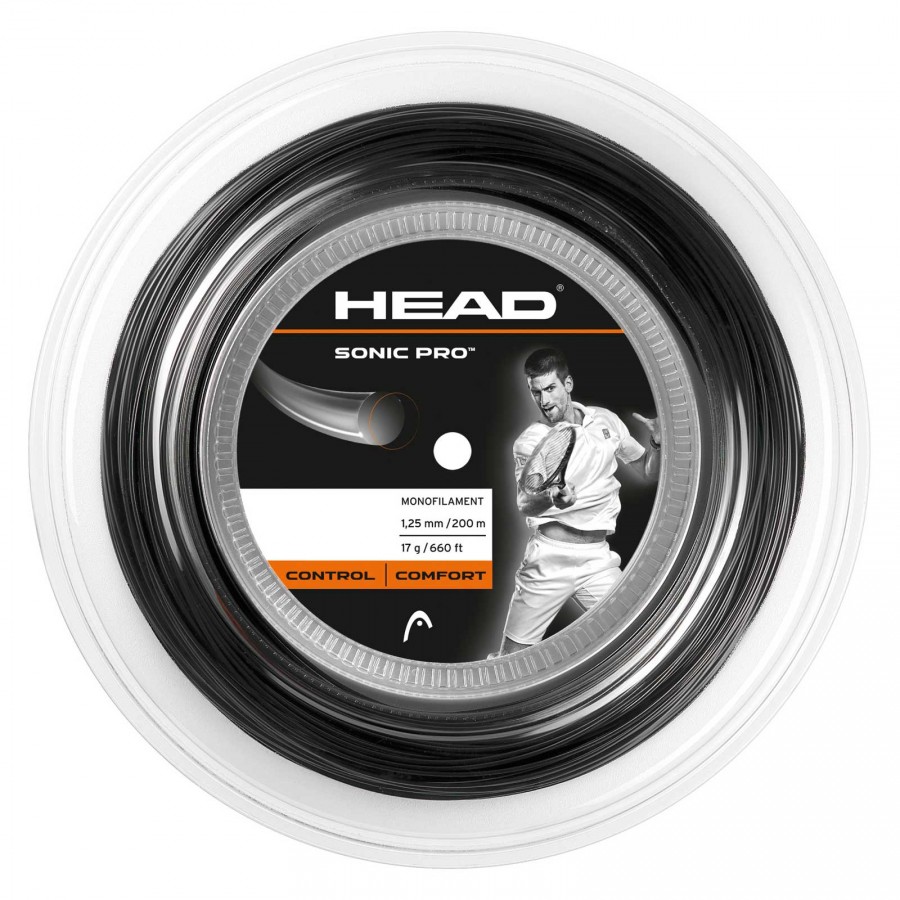 Rolo de Corda Head Sonic Pro 17 - Preta